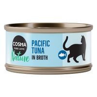 cosma nature 24 x 70 g - pack ahorro - atun del pacifico