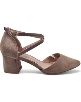 de TIMBOS SANDALIA TACON VESTIR MUJER APRICOT 128670 BEIGE