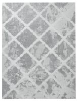 alfombras de interior y exterior stylo gris  60x100 cm