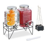 juego de 2 recipientes para bebidas de con soporte 2 x 3