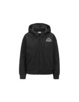 chaqueta kappa femisa jkt mujer negro