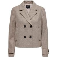 only chaquetas 15320983 onlfreja life short-mocha meringue para mujer