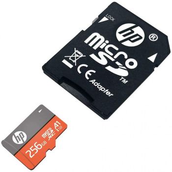 HP HFUD256-1V31A MicroSDXC 256GB Clase 10 UHS-I + Adaptador