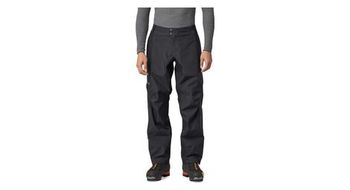 Pantalon patagonia triolet negro impermeable hombre
