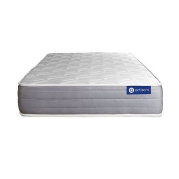 Colchón Actilatex Dream 120x210cm, Grosor: 22cm, Látex Y Espuma Viscoelástica, Moderadamente Firme, 5 Zonas De Confort