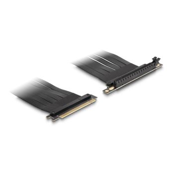 Tarjeta Riser DeLock 88027 PCIe x16 cable 30 cm ángulo 90° Macho a Hembra