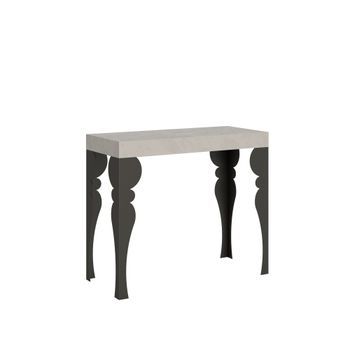 Mesa Consola Extensible Paxon Pequeña De Cachemira 90x40/196 Cm