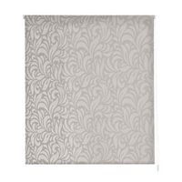 estoralis - estor enrollable translucido   jacquard  180 x 255 cm anchoalto tamano tela 177 x 250 cm  myrcella gris