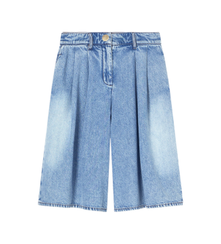 A|X Armani Exchange para mujer. XW002266AF21338MB001 Bermudas Lyocell azul (M), Casual, Algodón, Denim