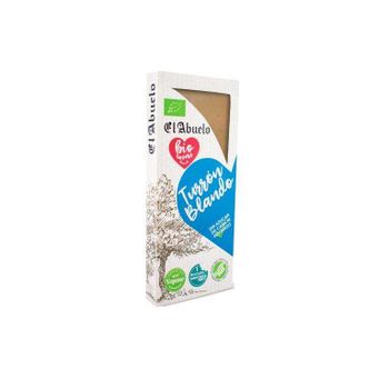 Turrón blando de crema de almendras ecológico de El Abuelo Bio...