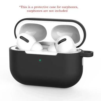 Para AirPods Pro funda protectora de silicona nuevo Color sólido Apple auriculares Bluetooth funda protectora suave