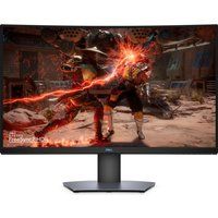 dell s3220dgf quad hd 32 curved gaming monitor - grey grey