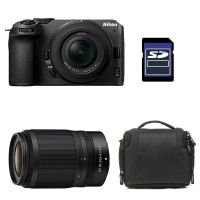 camara mirrorless nikon z30 209mp 4k 16-50mm  50-250mm wifi bluetooth