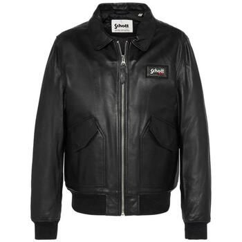 Schott Cazadora de cuero LCJET para hombre