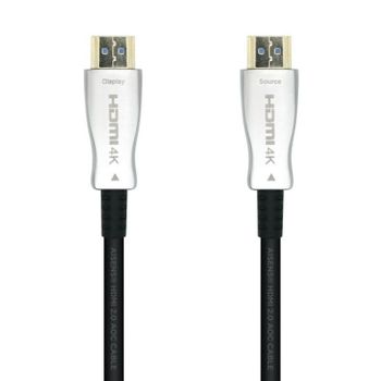Cable HDMI AISENS A148-0377 2.0 AOC Premium 15m 4K@60Hz 18Gbps HDR10 3D Negro