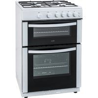 logik lftg60w16 60 cm gas cooker - white white