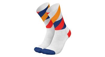 Calcetines de running incylence loops negro turquesa naranja