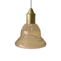 lampara de suspension vidrio oro d165 cm