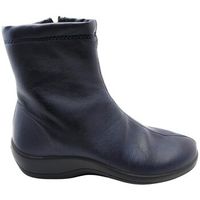 arcopedico botines botin jasper licra azul para mujer