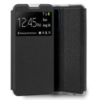 cool funda flip cover lisa negra para oppo a16a16sa54s