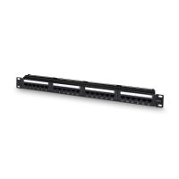aisens a141-0509 panel de parcheo 24 puertos cat6 1u