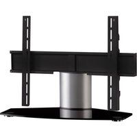 sonorous plasma pl2310 b-slv 750 mm tv stand with bracket - black  silver black