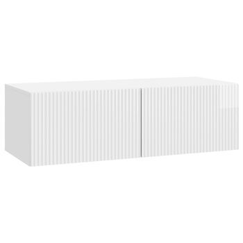 Mueble Para Tv De Pared 98 X 41 X 30 Cm Brillante Vidaxl