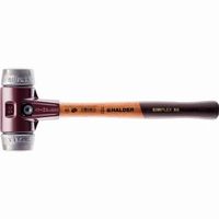 halder simplex maza metal blando con carcasa de hierro maleable y mango de madera - d40 mm - 3009040