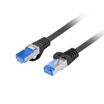 Cable LAN Lanberg PCF6A-10CC-1000-BK 10m Cat6a S/FTP RJ-45 Negro alto blindaje