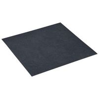tableros de suelo negro 511 m 55 uds pvc vidaxl