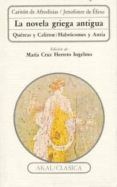 la novela griega antigua