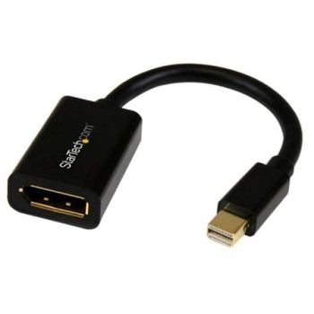 StarTech Adaptador Mini DisplayPort a DisplayPort Vídeo 4K x 2K - Conversor Mini DP a DP UHD - Macho a Hembra