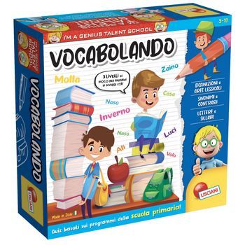 Lisciani 100484 Juego De Tablero I'm A Genius Ts Vocabulando Juego De Mesa Educativo