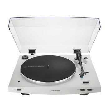 Audio-Technica AT-LP3XBTWH tocadisco Tocadiscos de tracción por correa Blanco Totalmente automático