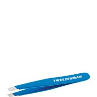 tweezerman mini slant tweezer - blue bahama