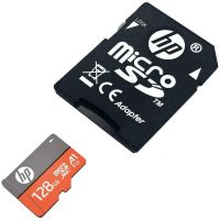hp hfud128-1v31a microsdxc 128gb clase 10 uhs-i  adaptador