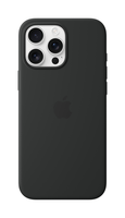 iphone 16 pro max silicone case with magsafe - black