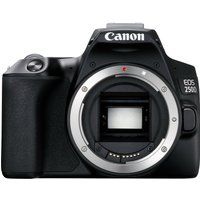 canon eos 250d dslr camera - body only black