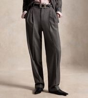 polo ralph lauren para mujer 211a10720001 pantalon bacall de mezcla de lana gris 42 casual clasico