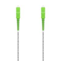 latiguillo de fibra optica monomodo aisens a152-0502 scapc-scapc g657a2 40m blanco lszh simplex