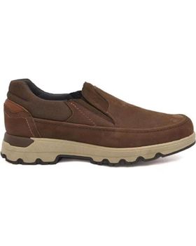 de CLAYAN 1751CHEROKEE MOCASINES DE HOMBRE NOBUK MARRON