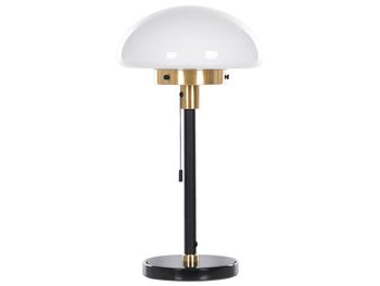 Lámpara de mesa  metal negro