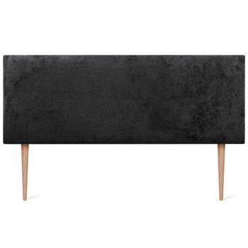 Dhome Cabecero De Lana Natural 150x105cm Con Patas Camas 150 - Negro