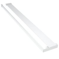 estante de pared  estante flotante de ducha aluminio cromado 100 cm