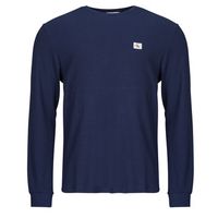 calvin klein jeans camiseta manga larga ls waffle badge crewnk tee para hombre