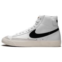 nike deportivas moda blazer mid 77 vintage white black para hombre