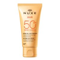 nuxe sun high protection fondant cream for face spf 50 50ml