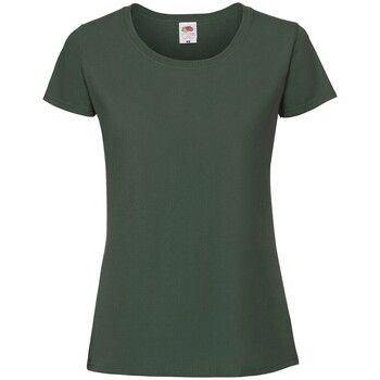 Fruit Of The Loom Camiseta manga larga Iconic 190 para mujer