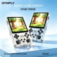 consola de juegos retro powkiddy rgb20sx con pantalla de 40 pulgadas 720720 rk3566 linux de codigo abierto bateria de alta capacidad de 5000mah