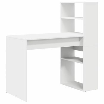 Escritorio Madera De Ingeniería 113 X 54 X 120 Cm Vidaxl
